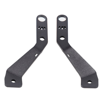 LP Aventure 2019 Toyota RAV4 Hood Light Brackets - Powder Coated (Pair)