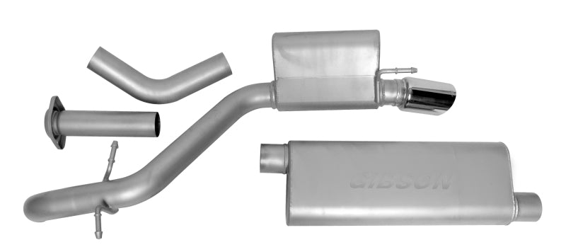 Gibson 05-10 Jeep Grand Cherokee Limited 5.7L 3in Cat-Back Single Exhaust - Stainless Gibson 05-10 Jeep Grand Cherokee Limited 5.7L 3in Cat-Back Single Exhaust - Stainless