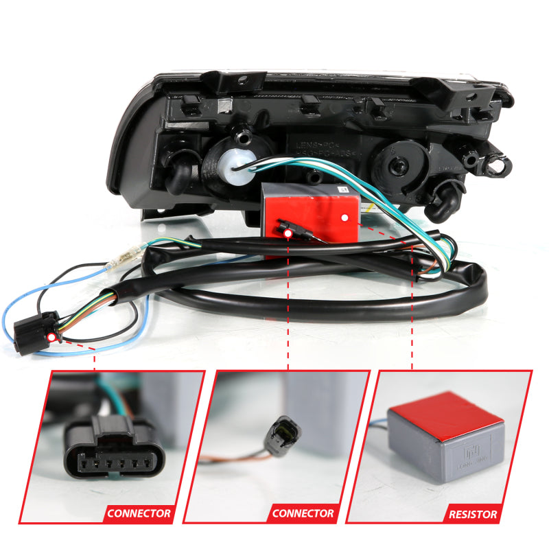 ANZO 18-19 Jeep Wrangler JL Halogen Chrome Clear w/ Sequential Signal ANZO 18-19 Jeep Wrangler JL Halogen Chrome Clear w/ Sequential Signal