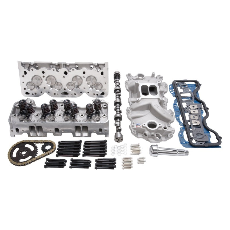 Edelbrock Power Package Top End Kit Performer RPM 348-409 BB Chevy W-Series V8 450+ Hp Edelbrock Power Package Top End Kit Performer RPM 348-409 BB Chevy W-Series V8 450+ Hp