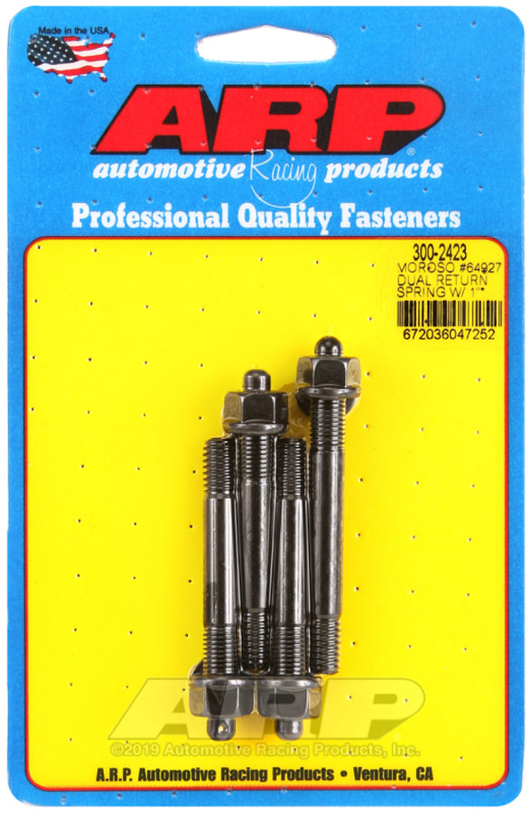 ARP Moroso 64927 Dual Return Spring w/ 1in Spacer Plate pro Series Carb Stud Kit ARP Moroso 64927 Dual Return Spring w/ 1in Spacer Plate pro Series Carb Stud Kit