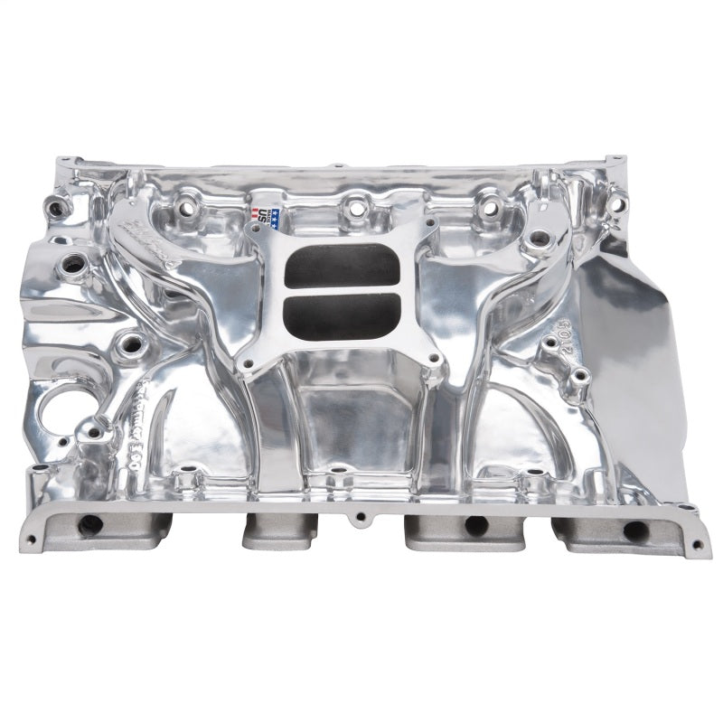 Edelbrock Performer 390 w/ O EGR Polished Manifold Edelbrock Performer 390 w/ O EGR Polished Manifold