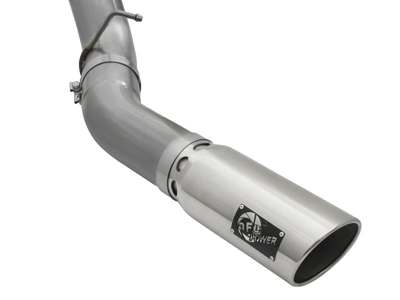 aFe LARGE Bore HD 5in Exhausts DPF-Back SS w/ Pol Tips 16-17 GM Diesel Truck V8-6.6L (td) LML/L5P aFe LARGE Bore HD 5in Exhausts DPF-Back SS w/ Pol Tips 16-17 GM Diesel Truck V8-6.6L (td) LML/L5P