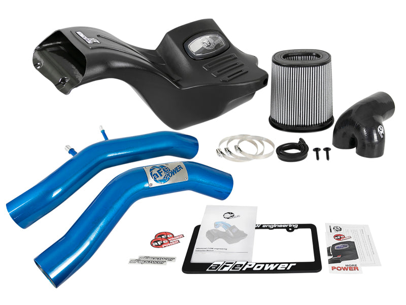 aFe Momentum XT Pro DRY S Cold Air Intake System 15-19 Ford F150 5.0L V8 aFe Momentum XT Pro DRY S Cold Air Intake System 15-19 Ford F150 5.0L V8