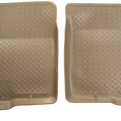 Husky Liners 97-12 Chevrolet Econoline Full Size Classic Style Tan Floor Liners