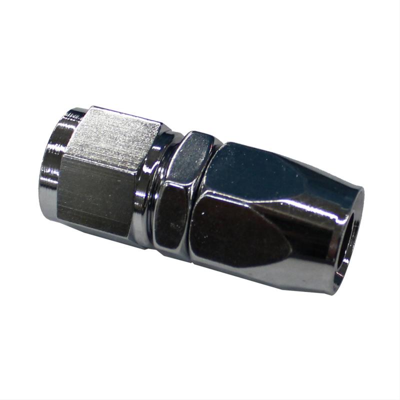 Fragola -10AN Straight Pro-Flow Hose End Chrome Fragola -10AN Straight Pro-Flow Hose End Chrome
