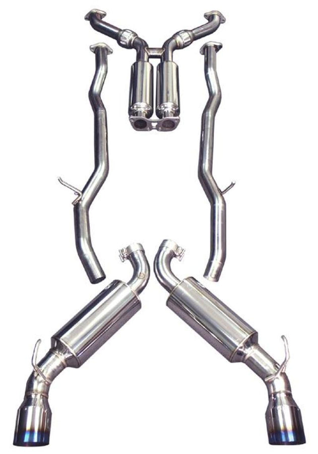 Injen 13-20 Subaru BRZ/Toyota 86 2.0L 4cyl SS CB Exhaust w/ Dual Injen Embossed Muffler Injen 13-20 Subaru BRZ/Toyota 86 2.0L 4cyl SS CB Exhaust w/ Dual Injen Embossed Muffler