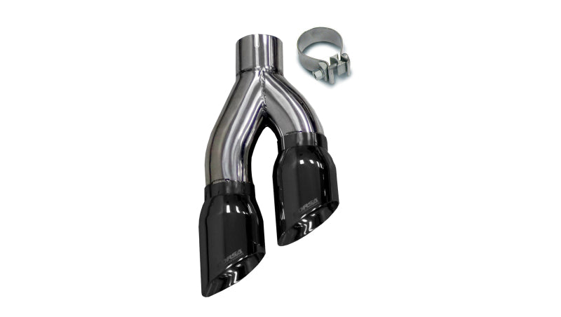 Corsa 1999-2006 Universal Stainless Steel Twin 4.0in Black PVD Pro-Series Tip Corsa 1999-2006 Universal Stainless Steel Twin 4.0in Black PVD Pro-Series Tip