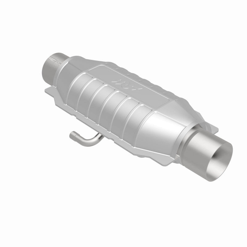 MagnaFlow Conv Univ 2.25in Inlet/Outlet Center/Center Oval Rear (California) MagnaFlow Conv Univ 2.25in Inlet/Outlet Center/Center Oval Rear (California)