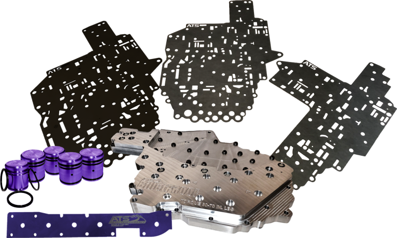 ATS Diesel 07.5-11 Dodge RAM 6.7L Cummins 68RFE Billet Valve Body Channel Plate Kit ATS Diesel 07.5-11 Dodge RAM 6.7L Cummins 68RFE Billet Valve Body Channel Plate Kit