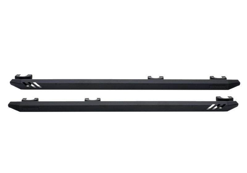 Rampage 2020+ Jeep Gladiator (JT) Rock Rail Nerf Bar - Black Rampage 2020+ Jeep Gladiator (JT) Rock Rail Nerf Bar - Black