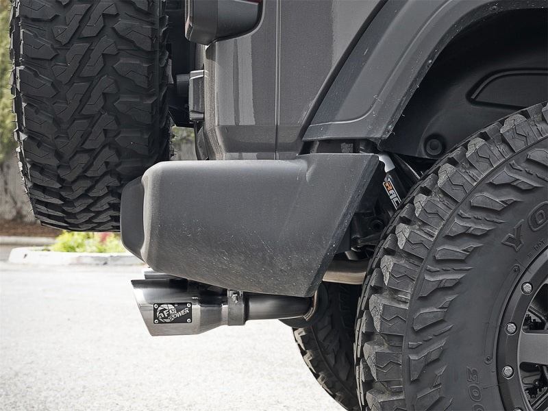 Rebel Series 2.5in 304 SS Cat-Back Exhaust w/ Polished Tips 2018+ Jeep Wrangler (JL) V6 3.6L Rebel Series 2.5in 304 SS Cat-Back Exhaust w/ Polished Tips 2018+ Jeep Wrangler (JL) V6 3.6L