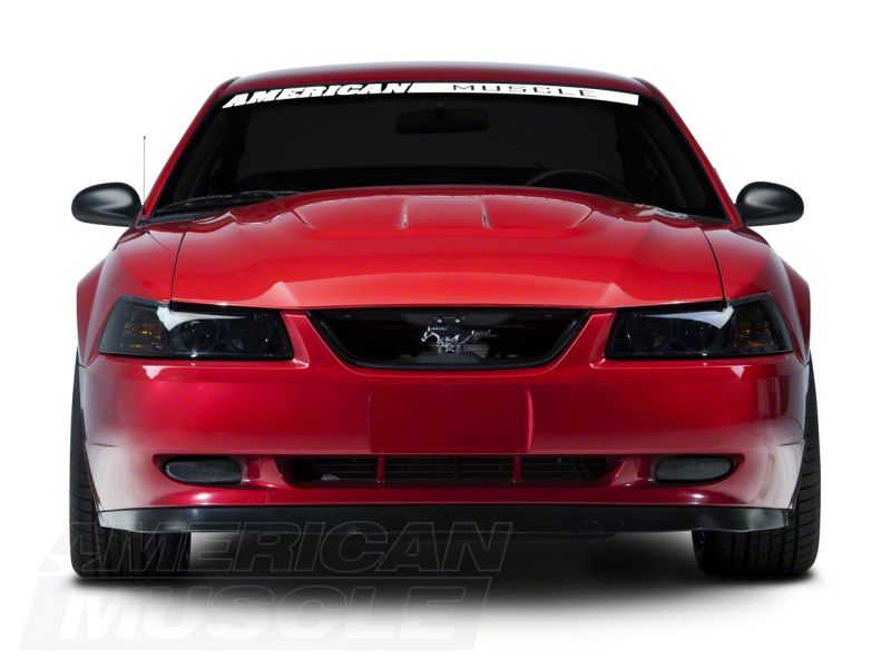 Raxiom 99-04 Ford Mustang Axial Series Projector Headlights- Blk Housing (Smoked Lens) Raxiom 99-04 Ford Mustang Axial Series Projector Headlights- Blk Housing (Smoked Lens)