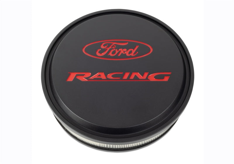 Ford Racing Black/Red Slant Edge Air Cleaner Ford Racing Black/Red Slant Edge Air Cleaner