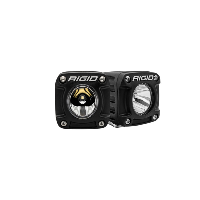 Rigid Industries Revolve Pod w/Amber Trim Ring - Pair Rigid Industries Revolve Pod w/Amber Trim Ring - Pair