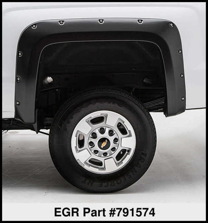 EGR 14+ Chev Silverado 6-8ft Bed Bolt-On Look Fender Flares - Set EGR 14+ Chev Silverado 6-8ft Bed Bolt-On Look Fender Flares - Set