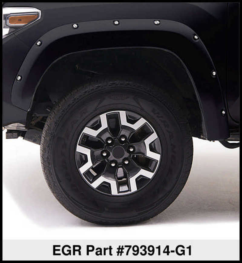 EGR 2017 Ford Super Duty Bolt-On Look Color Match Fender Flares - Set - Shadow Black EGR 2017 Ford Super Duty Bolt-On Look Color Match Fender Flares - Set - Shadow Black