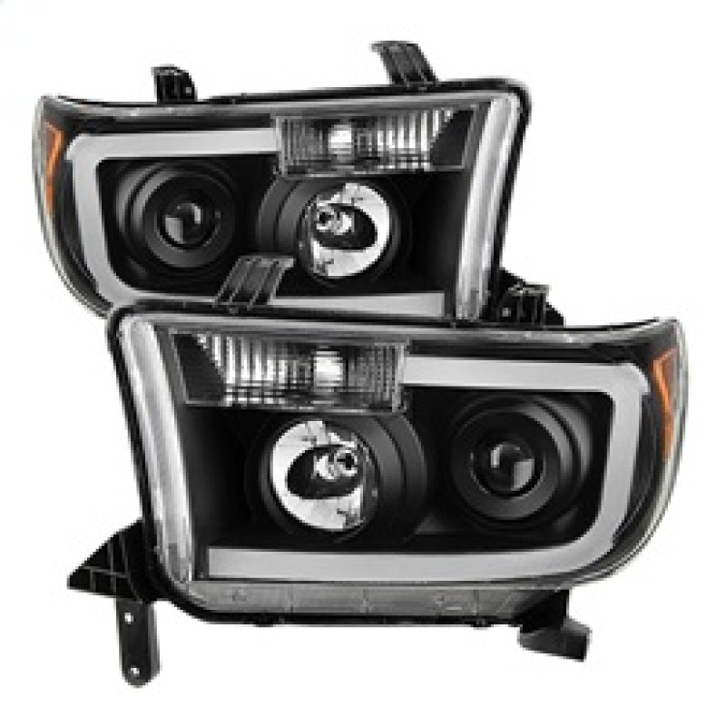xTune Toyota Tundra 07-13 LED Light Bar Projector Headlights Black PRO-JH-TTU07-LED-BK xTune Toyota Tundra 07-13 LED Light Bar Projector Headlights Black PRO-JH-TTU07-LED-BK
