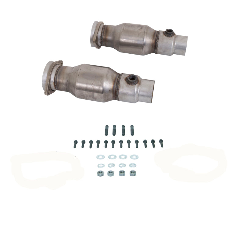 BBK 10-15 Camaro LS3 L99 Long Tube Exhaust Headers With Converters - 1-3/4 Chrome BBK 10-15 Camaro LS3 L99 Long Tube Exhaust Headers With Converters - 1-3/4 Chrome