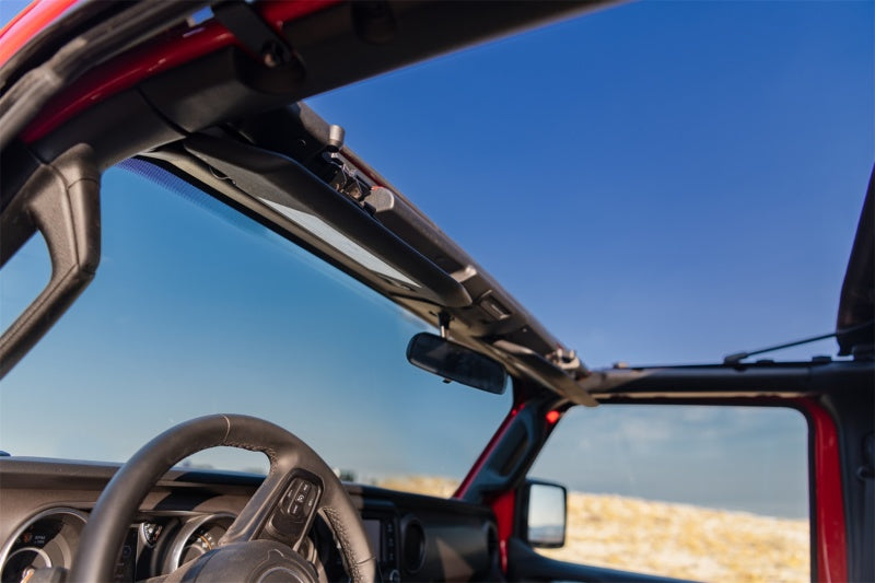 Rampage 2018-2021 Jeep Wrangler JL 4-Door Trailview Fastback - Black Diamond Rampage 2018-2021 Jeep Wrangler JL 4-Door Trailview Fastback - Black Diamond