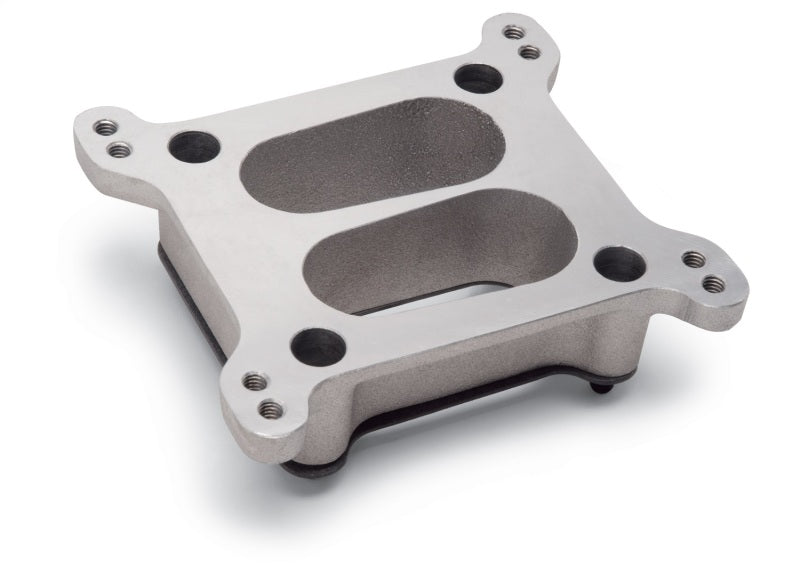 Edelbrock Carb Adapter Allows Rochester 4 Jet to Squarebore Fit Edelbrock Carb Adapter Allows Rochester 4 Jet to Squarebore Fit