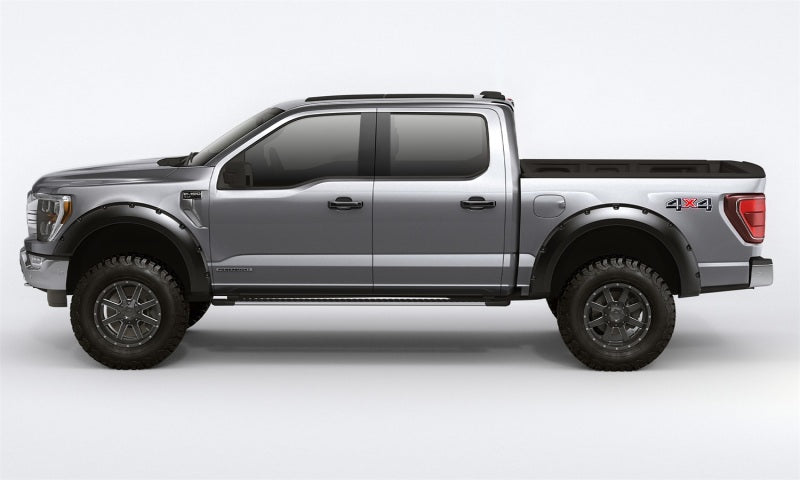 Bushwacker 08-10 Ford F-250 / F-350 Super Duty (Excl. Dually) Forge Style Flares 4pc - Black Bushwacker 08-10 Ford F-250 / F-350 Super Duty (Excl. Dually) Forge Style Flares 4pc - Black