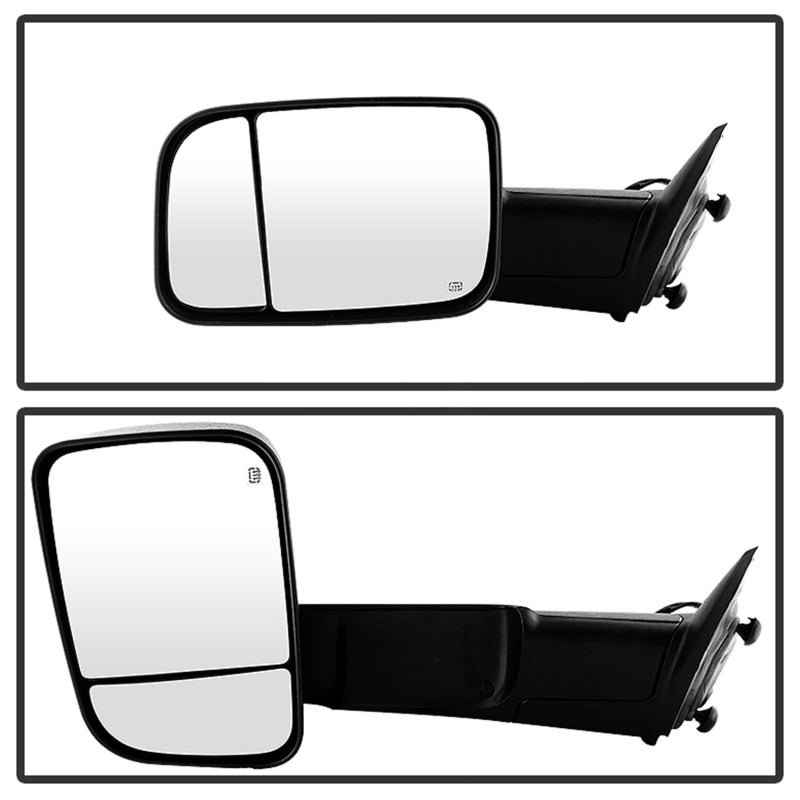 xTune Dodge Ram 1500 09-12 Extendable Heated Adjust Mirror Black Housing Left MIR-DRAM09S-PWH-L xTune Dodge Ram 1500 09-12 Extendable Heated Adjust Mirror Black Housing Left MIR-DRAM09S-PWH-L