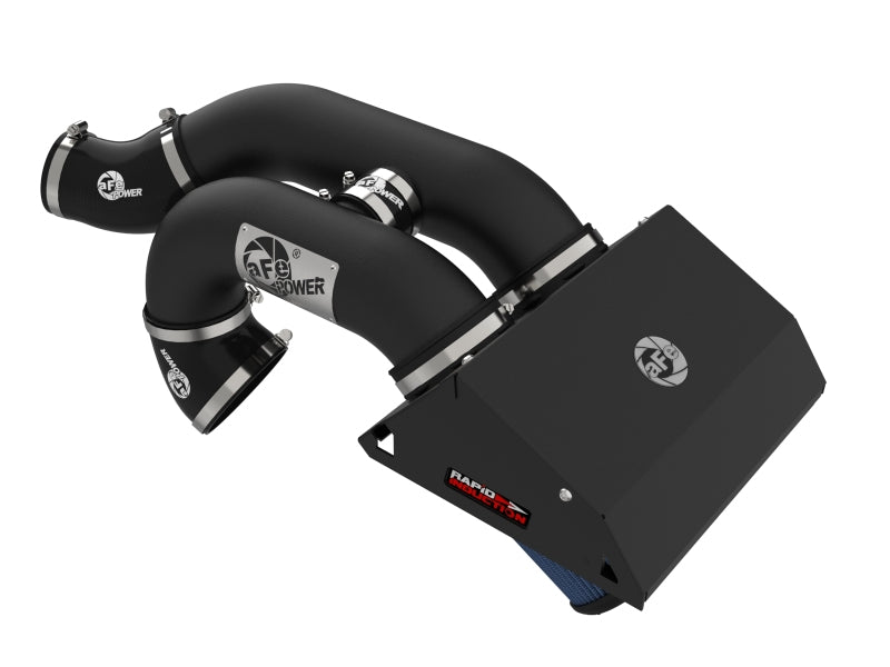 aFe Rapid Induction Pro 5R Cold Air Intake System 21-22 Ford F-150 Raptor V6-3.5L (tt) aFe Rapid Induction Pro 5R Cold Air Intake System 21-22 Ford F-150 Raptor V6-3.5L (tt)