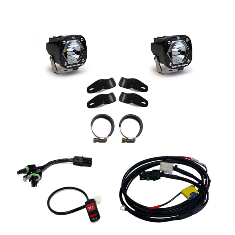 Baja Designs S1 Universal Moto Kit Spot Baja Designs S1 Universal Moto Kit Spot