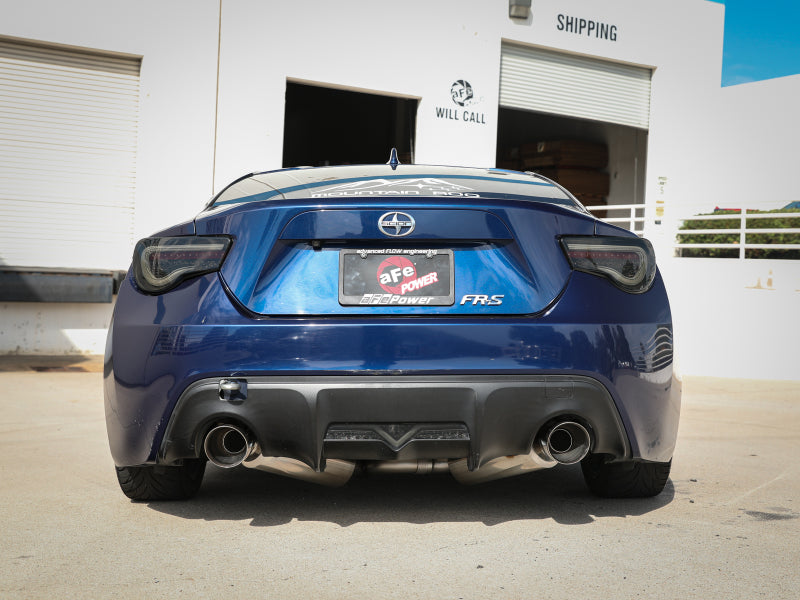 aFe Takeda 17-20 BRZ/FRS/86 2.5in 304 Stainless Steel Cat-Back Exhaust aFe Takeda 17-20 BRZ/FRS/86 2.5in 304 Stainless Steel Cat-Back Exhaust