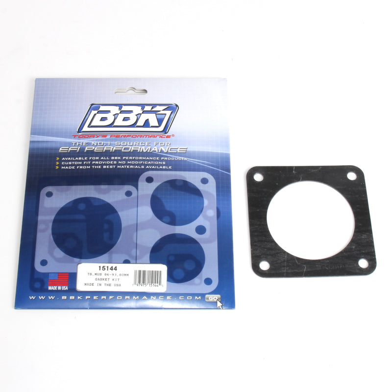 BBK 86-93 Mustang 5.0 80mm Throttle Body Gasket Kit BBK 86-93 Mustang 5.0 80mm Throttle Body Gasket Kit