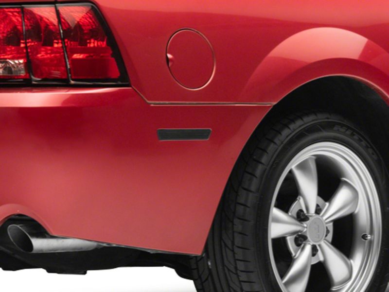 Raxiom 99-04 Ford Mustang Axial Series LED Rear Side Marker Lights- Smoked Raxiom 99-04 Ford Mustang Axial Series LED Rear Side Marker Lights- Smoked