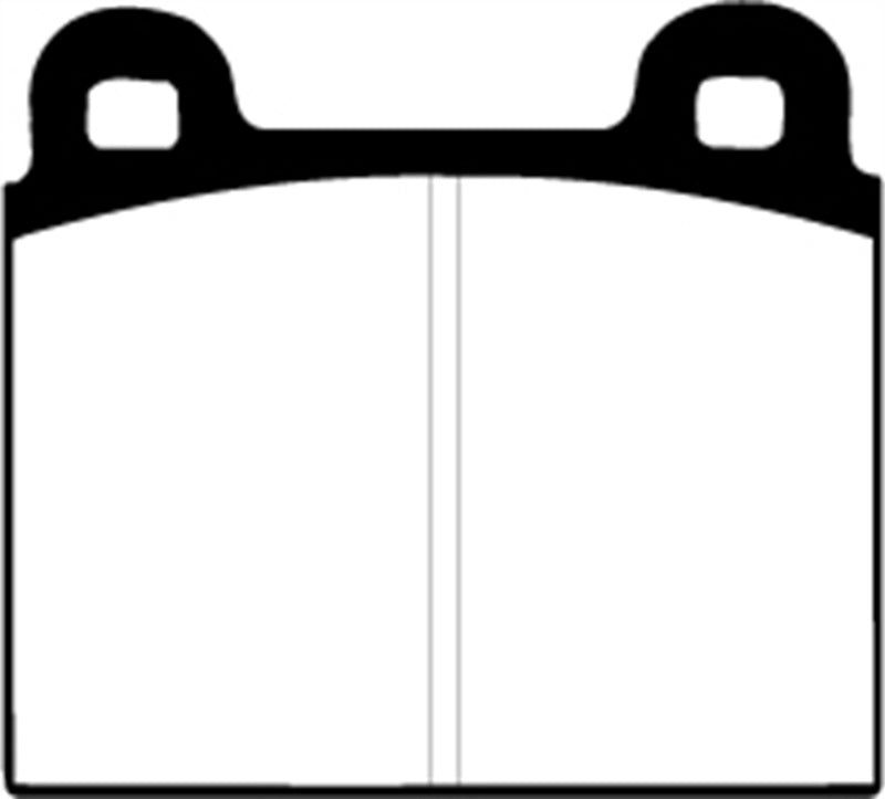 EBC 68-72 Alfa Romeo 1750 1.75 Greenstuff Front Brake Pads EBC 68-72 Alfa Romeo 1750 1.75 Greenstuff Front Brake Pads