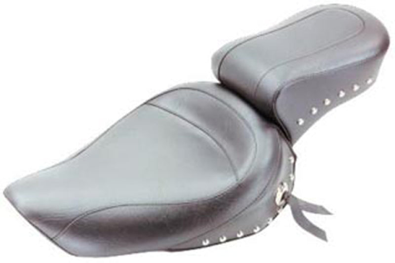 Mustang 91-05 Harley Dyna Standard Touring 1PC Seat w/Studs - Black Mustang 91-05 Harley Dyna Standard Touring 1PC Seat w/Studs - Black