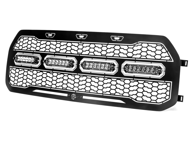 aFe 17-20 Ford Raptor w/o FFC Scorpion Grill w/ LEDs aFe 17-20 Ford Raptor w/o FFC Scorpion Grill w/ LEDs