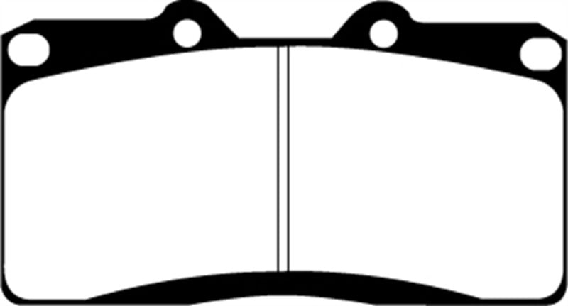 EBC 91-93 Dodge Stealth 3.0 4WD Greenstuff Front Brake Pads EBC 91-93 Dodge Stealth 3.0 4WD Greenstuff Front Brake Pads