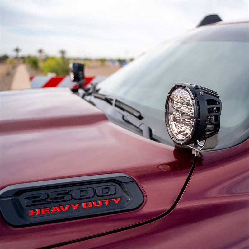 Rigid Industries 2019+ Dodge Ram 2500/3500 A-Pillar LED Light Mounts Rigid Industries 2019+ Dodge Ram 2500/3500 A-Pillar LED Light Mounts