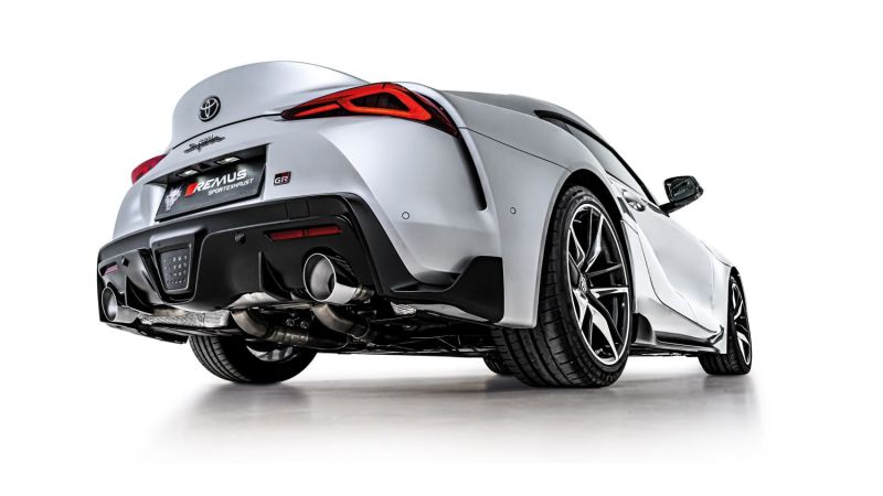 Remus 2019 Toyota GR Supra 3.0L Turbo (R6 B58B30C w/GPF) Race Axle Back Exhaust Remus 2019 Toyota GR Supra 3.0L Turbo (R6 B58B30C w/GPF) Race Axle Back Exhaust