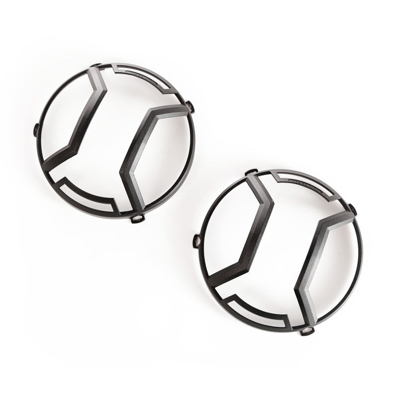 Rugged Ridge 07-18 Jeep Wrangler JK/JKU Textured Black Elite Headlight Euro Guards Rugged Ridge 07-18 Jeep Wrangler JK/JKU Textured Black Elite Headlight Euro Guards