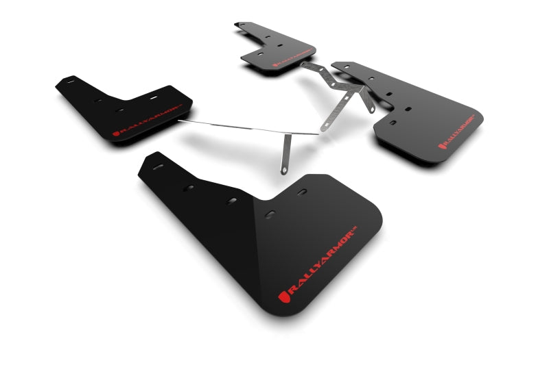 Rally Armor 22-25 Honda Civic/Civic Si/Sport Black UR Mud Flap w/Red Logo Rally Armor 22-25 Honda Civic/Civic Si/Sport Black UR Mud Flap w/Red Logo