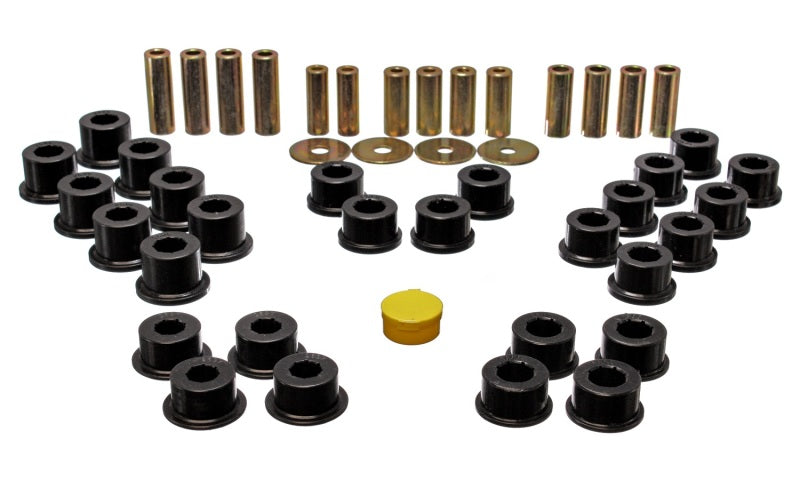 Energy Suspension 90-97 Mazda Miata Black Rear Control Arm Bushing Set Energy Suspension 90-97 Mazda Miata Black Rear Control Arm Bushing Set