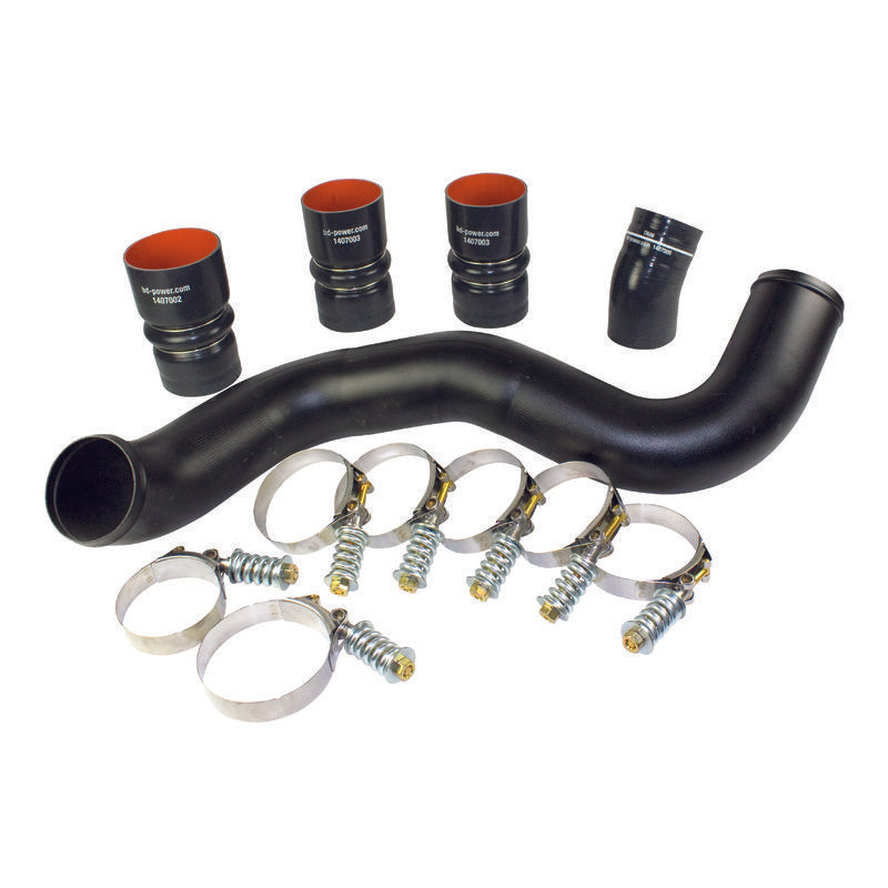 BD Diesel Intercooler Hose & Clamp Kit w/Intake Pipe - 2003-2007 Ford 6.0L PowerStroke BD Diesel Intercooler Hose & Clamp Kit w/Intake Pipe - 2003-2007 Ford 6.0L PowerStroke