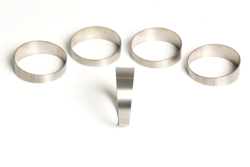 Ticon Industries 2.0in 45 Degree 2D/4in CLR Loose Radius 1mm Wall Titanium Pie Cuts - 5pk Ticon Industries 2.0in 45 Degree 2D/4in CLR Loose Radius 1mm Wall Titanium Pie Cuts - 5pk
