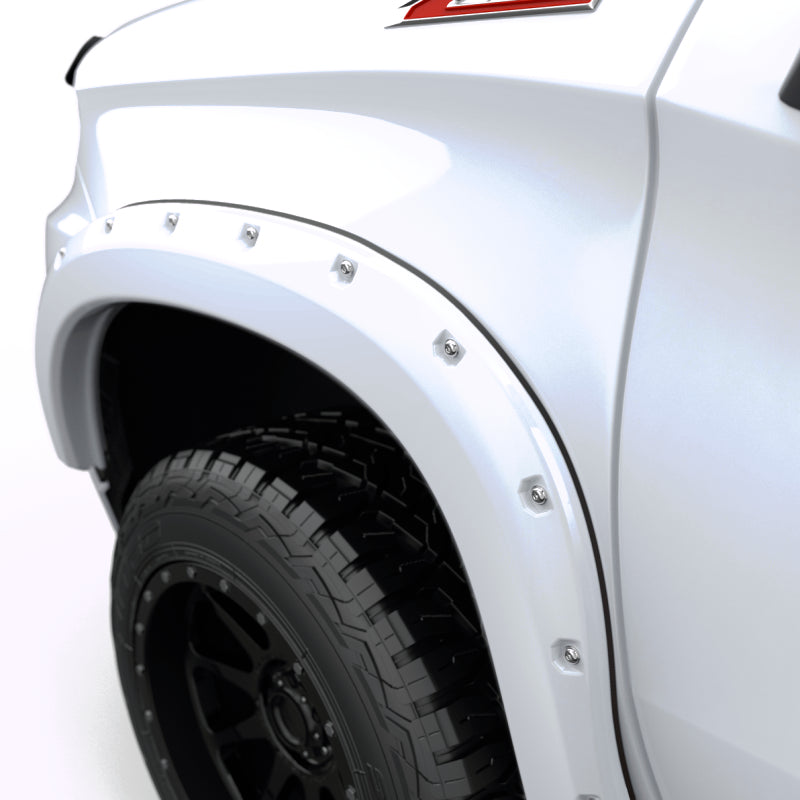 EGR 2023+ Chevrolet Silverado 1500 Bolt-On Look Fender Flares - Summit White (Set of4) EGR 2023+ Chevrolet Silverado 1500 Bolt-On Look Fender Flares - Summit White (Set of4)