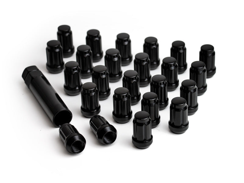 ICON Alloys Lug Nut Kit Black - 12x1.5 - 24 Lug Nuts w/ Key ICON Alloys Lug Nut Kit Black - 12x1.5 - 24 Lug Nuts w/ Key