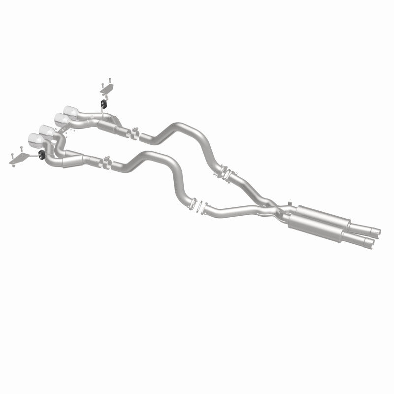 Magnaflow 00-04 Chev Corvette V8 5.7L Comp Series Quad Ctr Rr Exit SS Cat-Back Perf Exhaust Magnaflow 00-04 Chev Corvette V8 5.7L Comp Series Quad Ctr Rr Exit SS Cat-Back Perf Exhaust