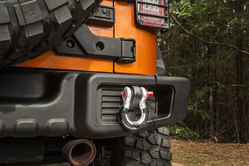 Rugged Ridge Black 3/4in D-Ring Isolator Kit Rugged Ridge Black 3/4in D-Ring Isolator Kit