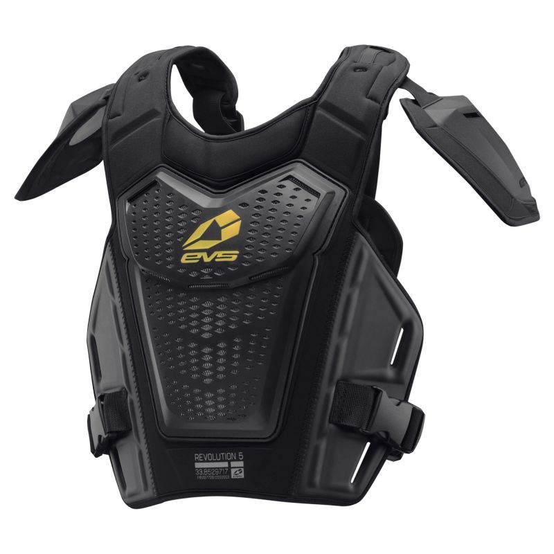 EVS Revo 5 Roost Deflector Black/Hiviz - Small/Medium EVS Revo 5 Roost Deflector Black/Hiviz - Small/Medium