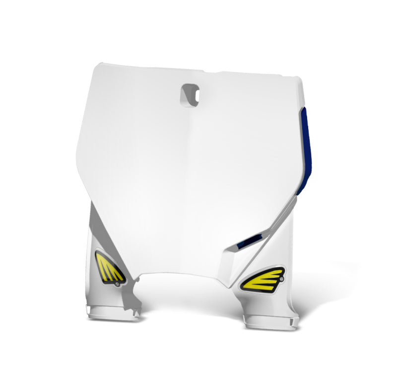 Cycra 16-22 Husqvarna FC250 Stadium Front Number Plate - White Cycra 16-22 Husqvarna FC250 Stadium Front Number Plate - White