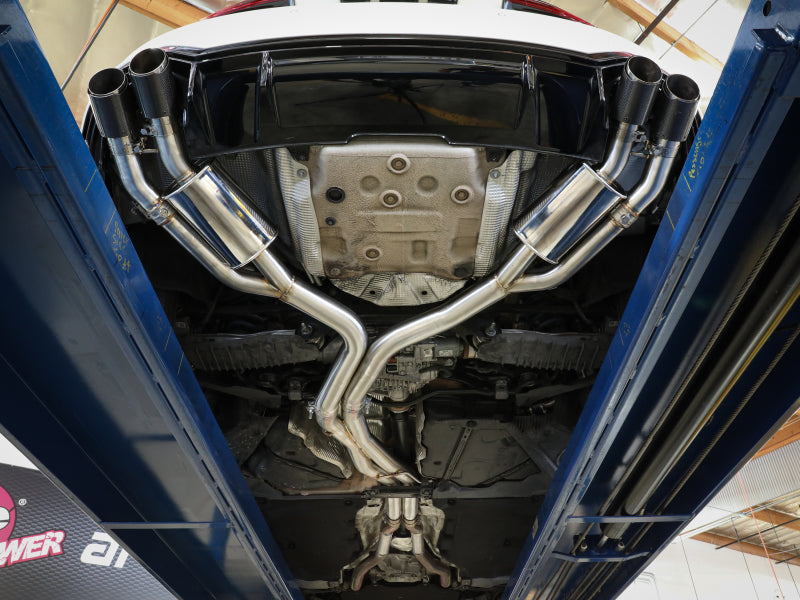 aFe 18-20 Audi RS5 Coupe MACH Force-Xp 3in to 2.5in 304 SS Axle-Back Exhaust System (Quad Black Tip) aFe 18-20 Audi RS5 Coupe MACH Force-Xp 3in to 2.5in 304 SS Axle-Back Exhaust System (Quad Black Tip)